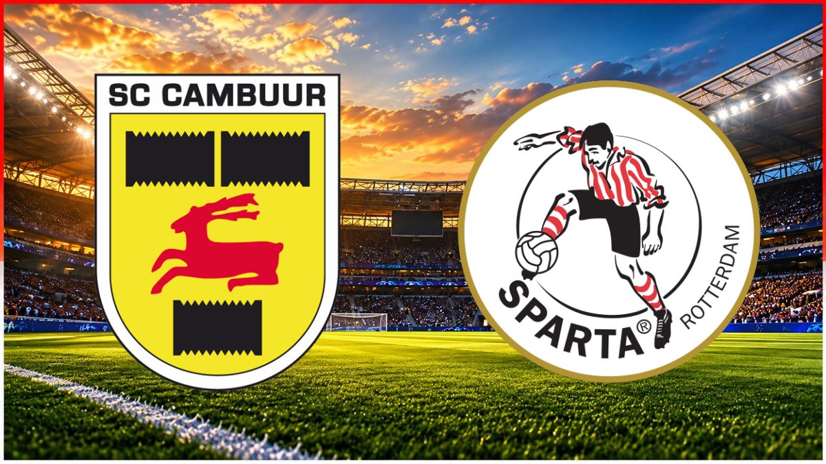 SC Cambuur - Sparta Rotterdam maç görseli