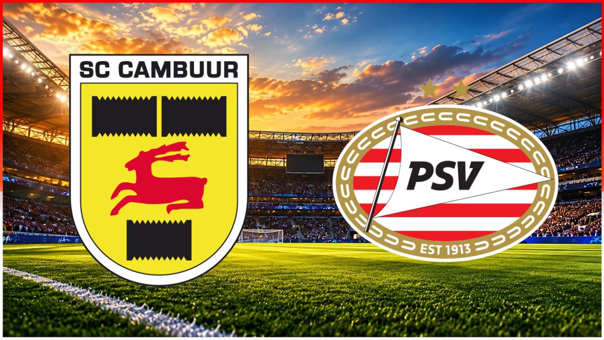 SC Cambuur - PSV Eindhoven maç görseli