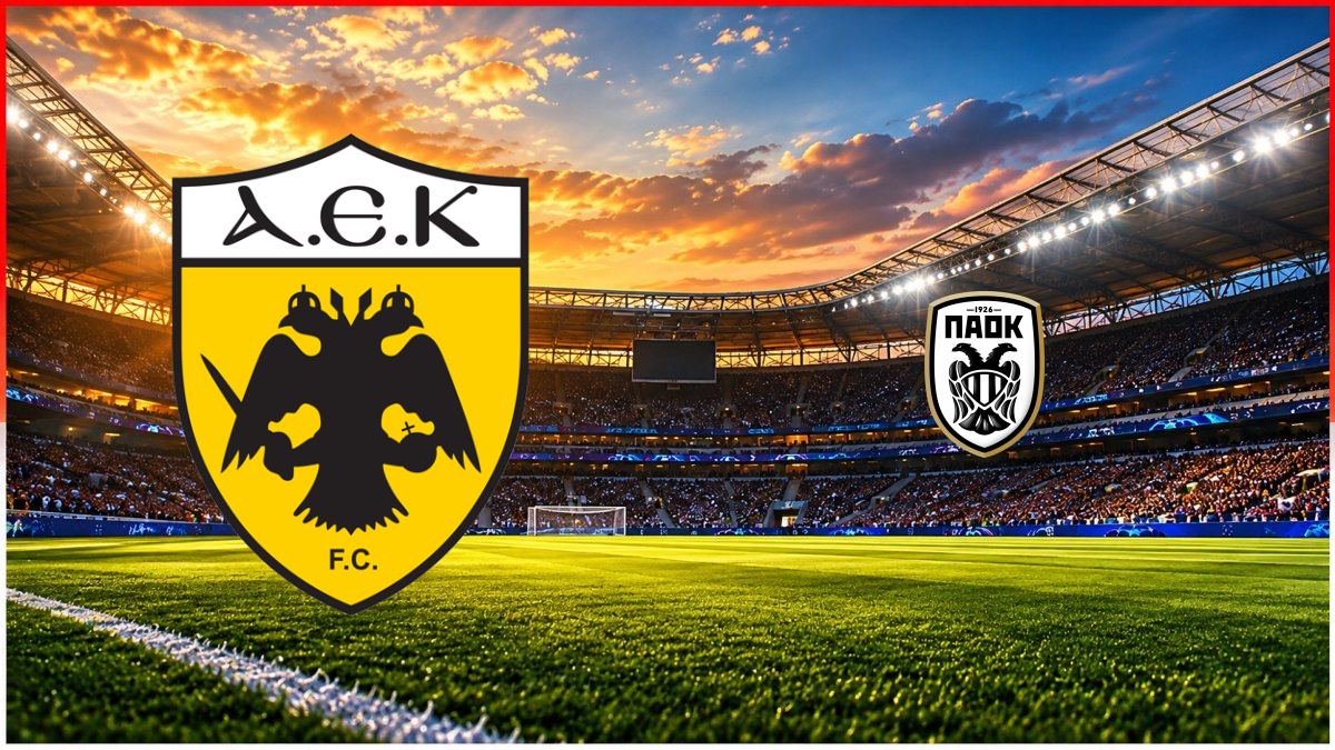 AEK Athens - Paok maç görseli