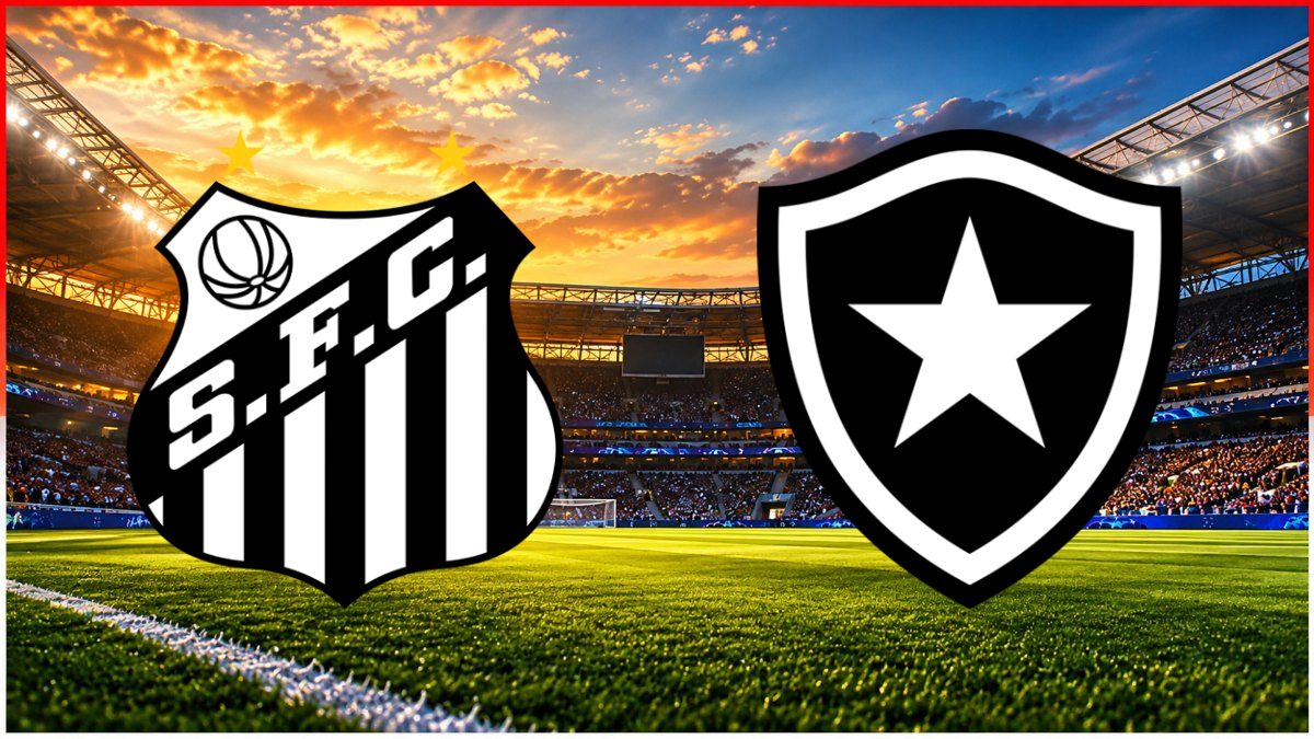 Santos - Botafogo maç görseli
