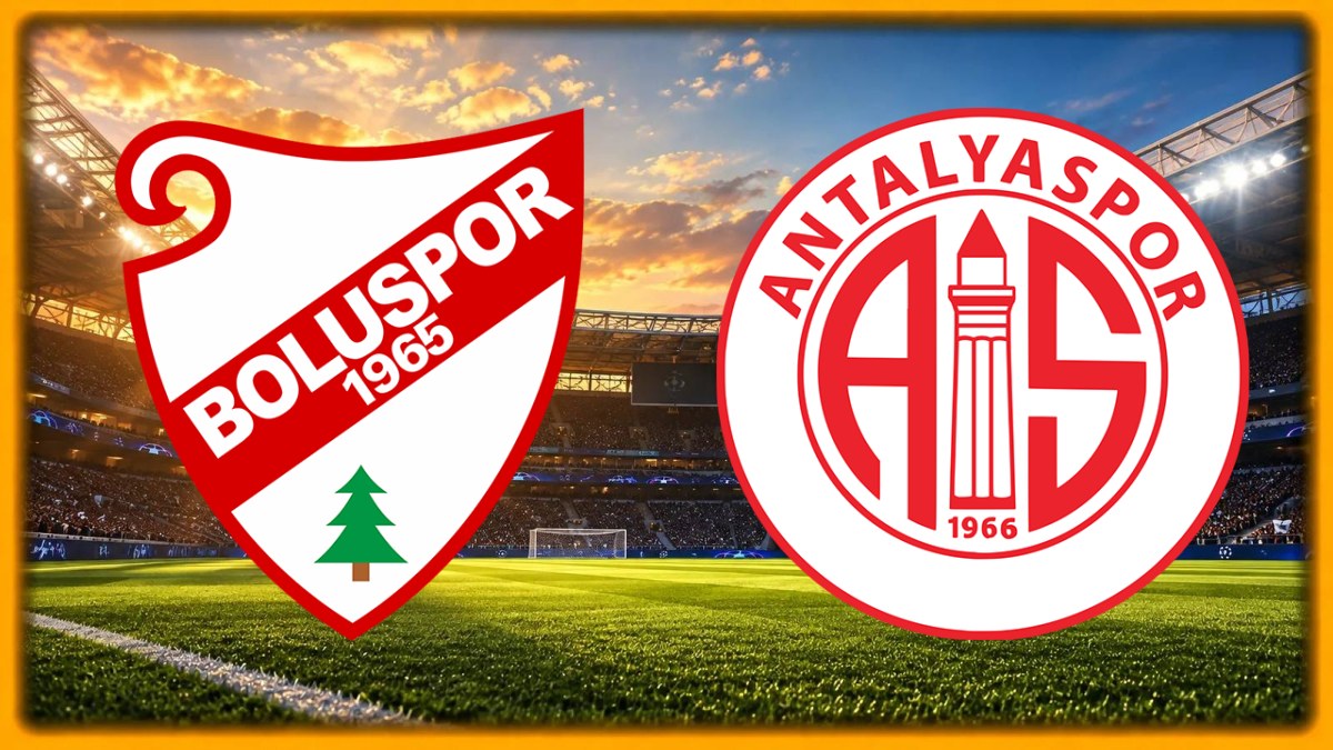 Boluspor - Antalyaspor A.Ş. maç görseli