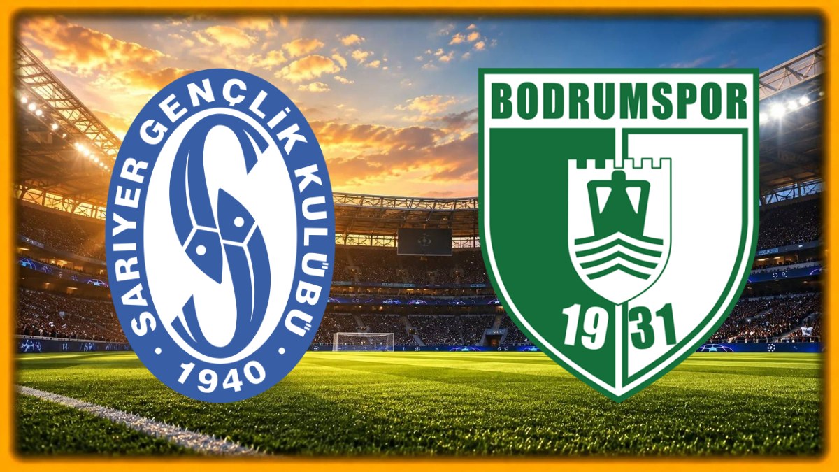 Sarıyer - Bodrum FK maç görseli