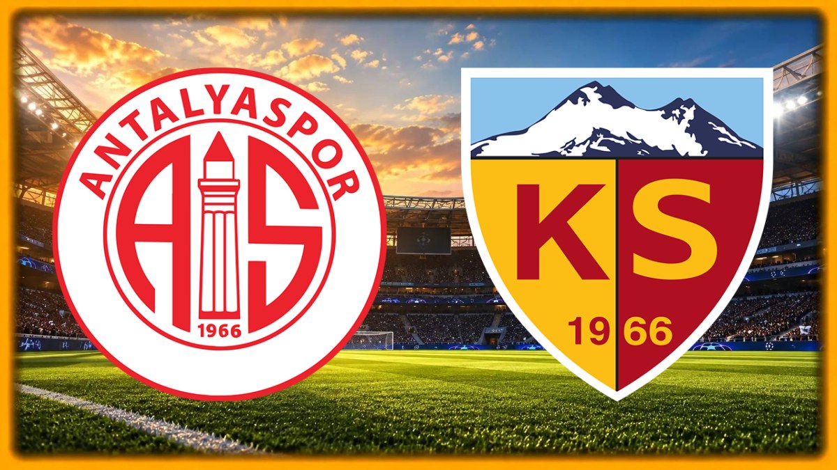 Antalyaspor A.Ş. - Metro Holding Kayserispor maç görseli