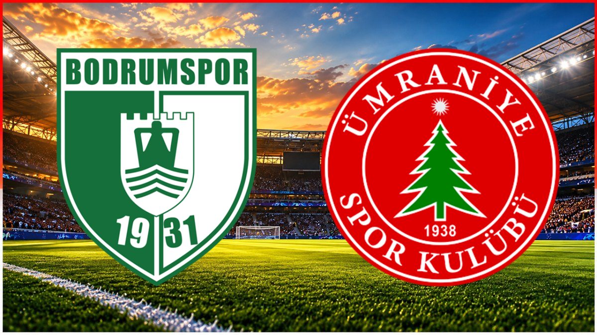 Bodrum FK - Ümraniyespor maç görseli