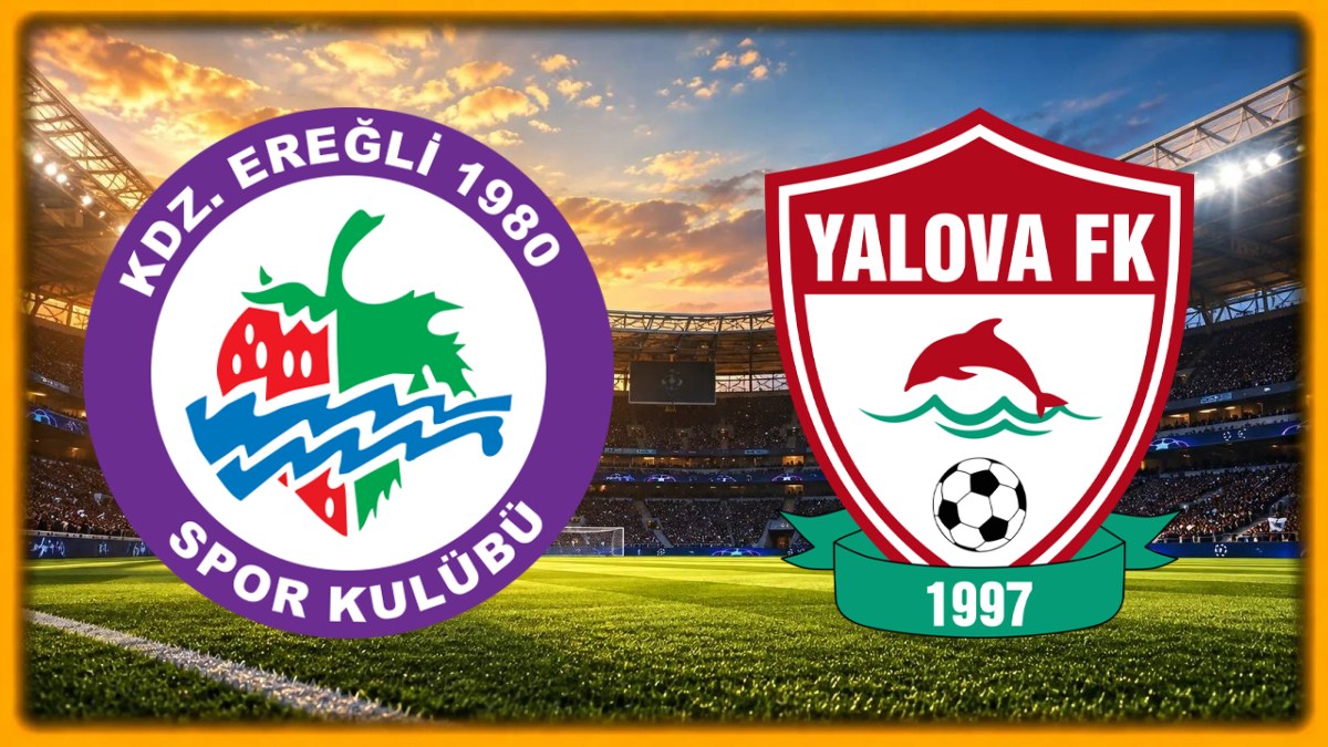 Kdz.ereğli Belediye Spor - Yalova FK 77 Spor Kulübü maç görseli
