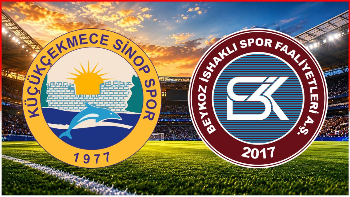 Küçükçekmece Sinop Spor - Beykoz İshaklı Spor Faaliyetleri A.Ş. maç görseli