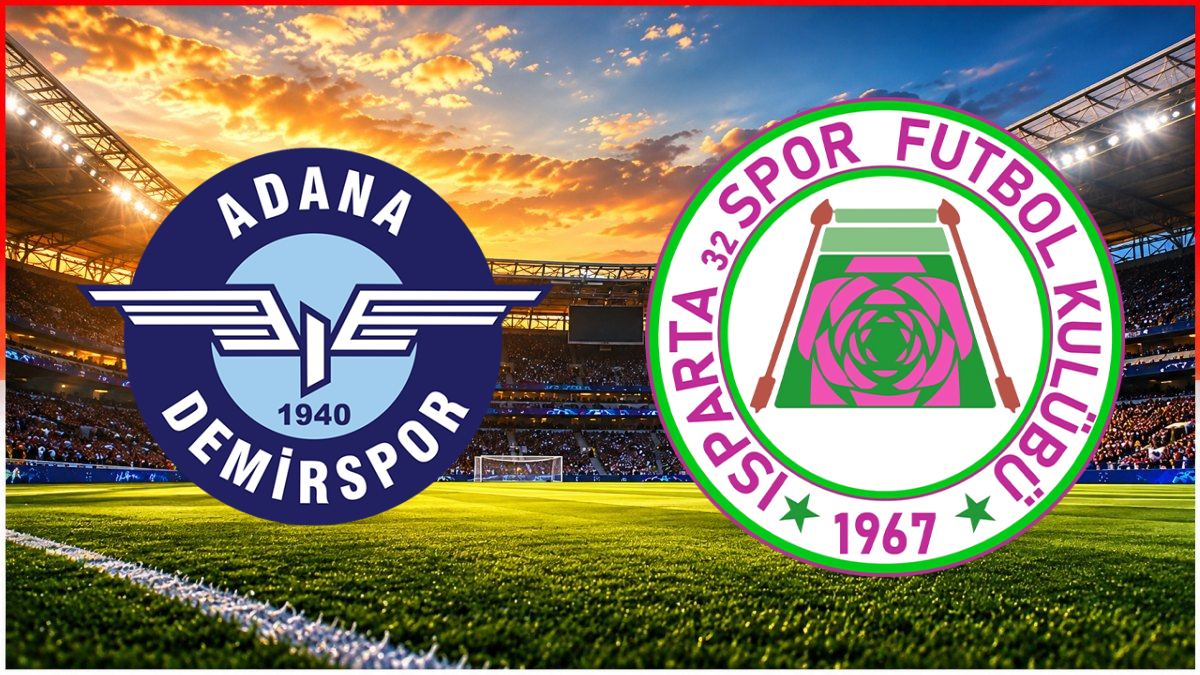 Adana Demirspor - Isbaş Isparta 32 Spor Kulübü maç görseli