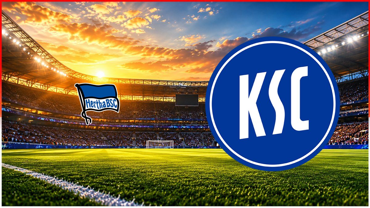 Hertha BSC - Karlsruher SC maç görseli