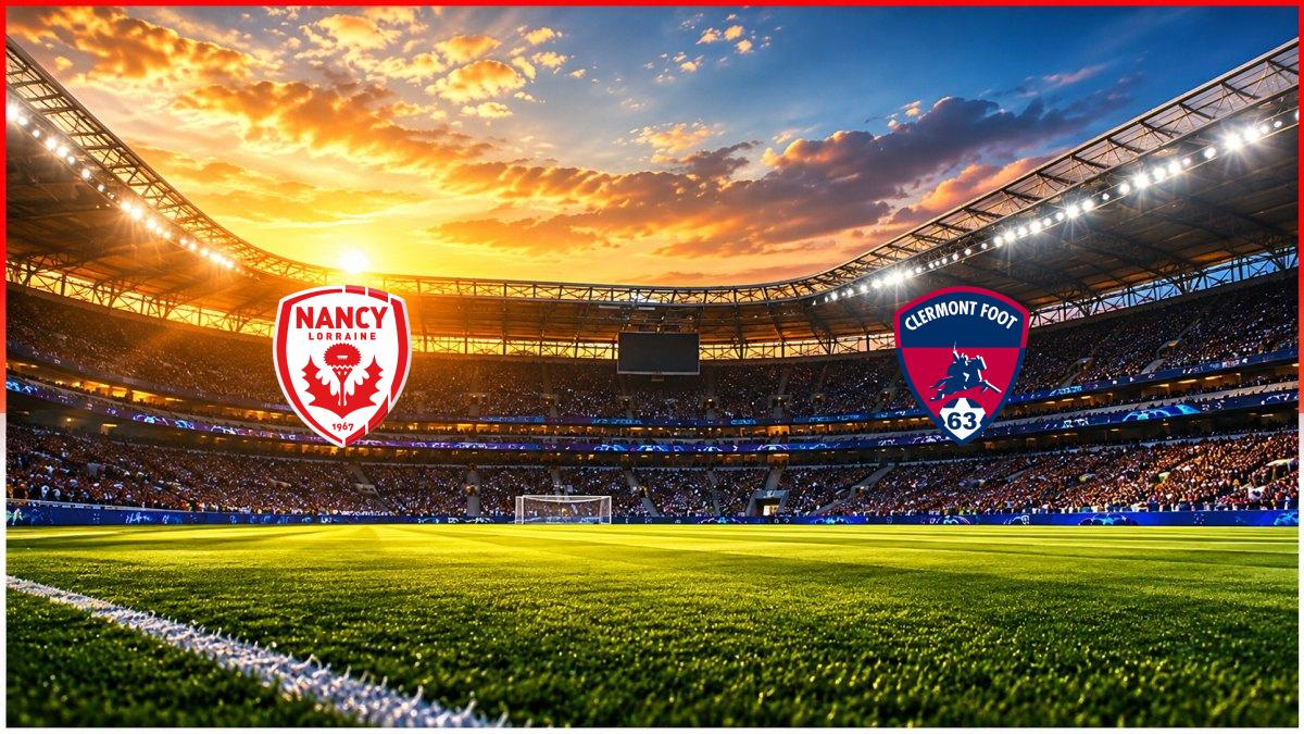 Nancy - Clermont Foot maç görseli