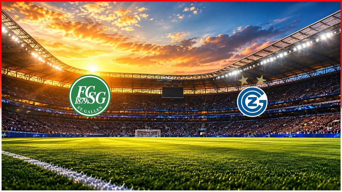 FC St. Gallen 1879 - Grasshopper Club Zürich maç görseli