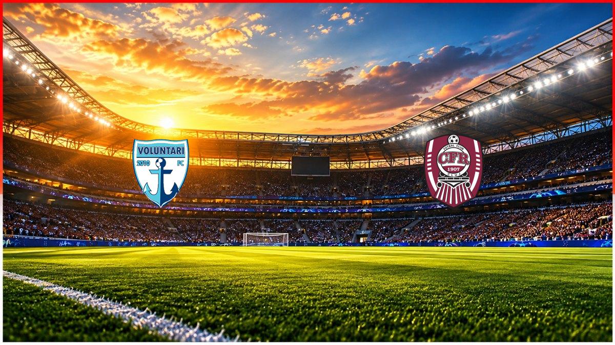 FC Voluntari - CFR 1907 Cluj maç görseli