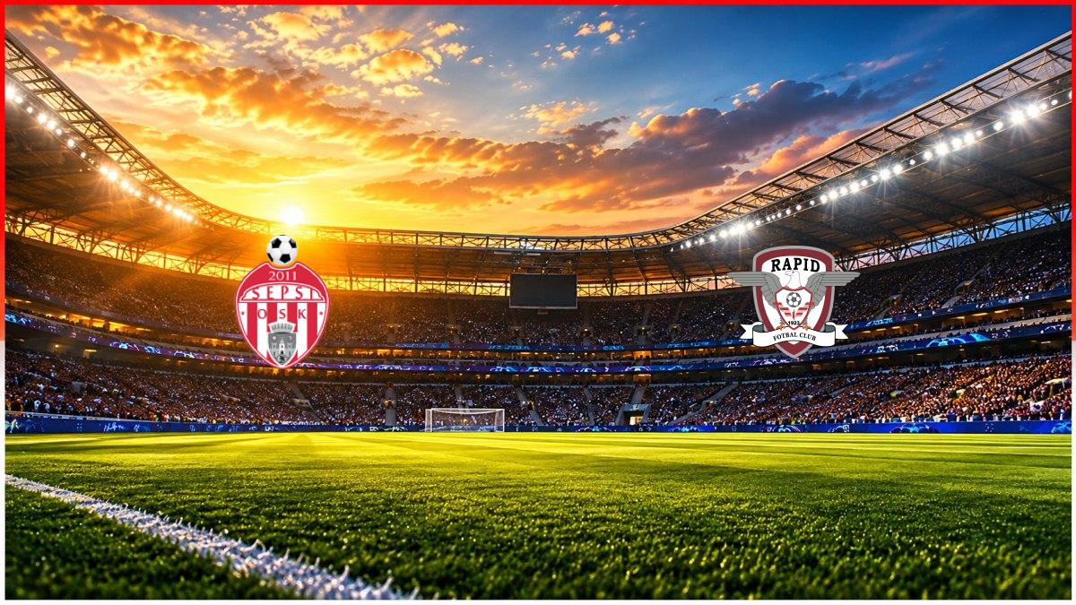 Sepsi OSK Sfântu Gheorghe - FC Rapid București maç görseli