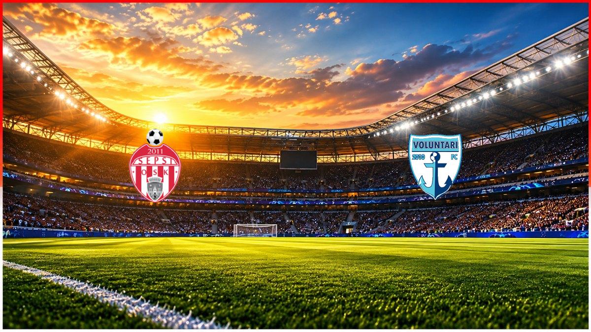 Sepsi OSK Sfântu Gheorghe - FC Voluntari maç görseli