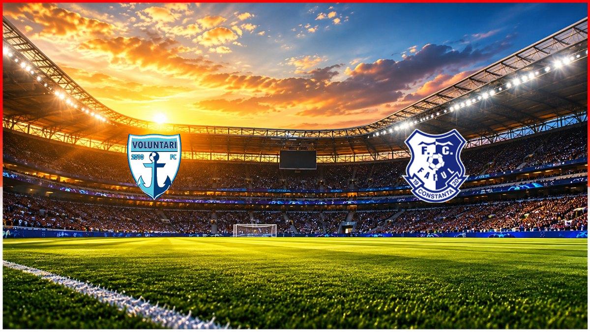 FC Voluntari - FCV Farul Constanța maç görseli