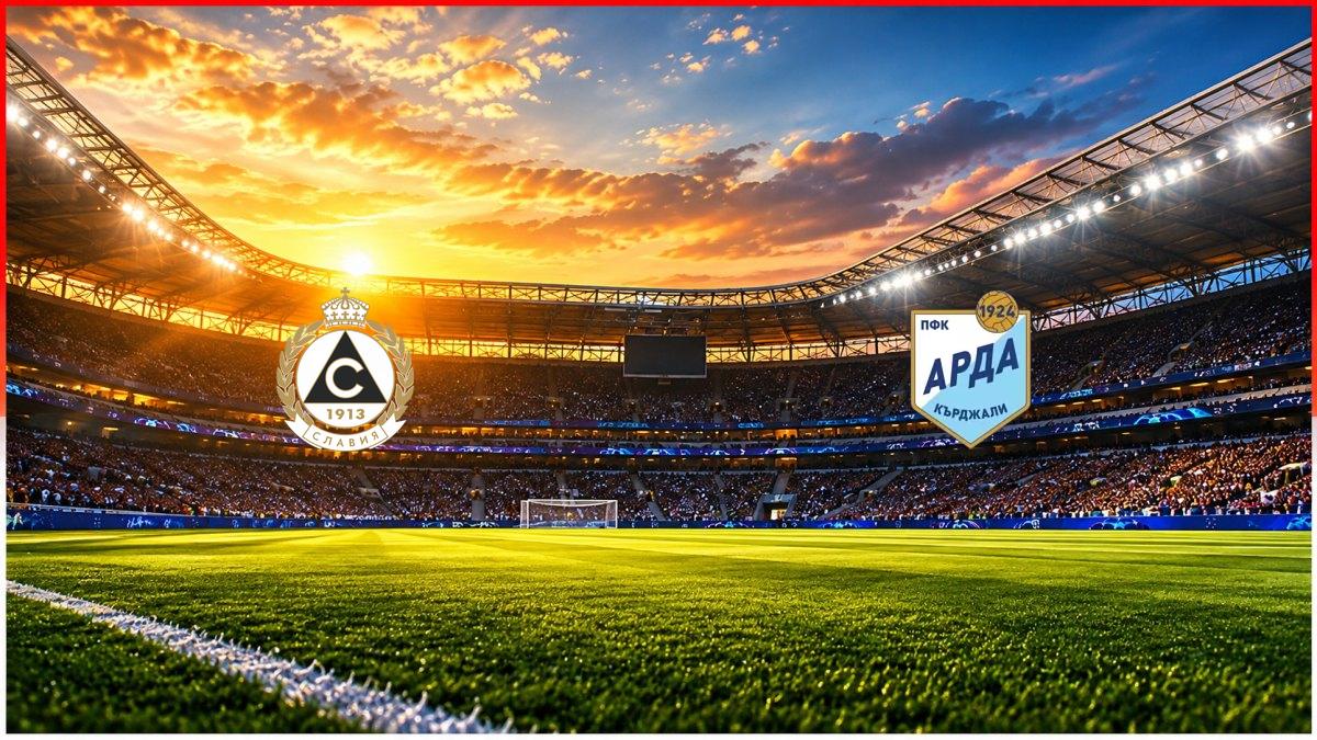 Slavia Sofia - Arda Kardzhali maç görseli