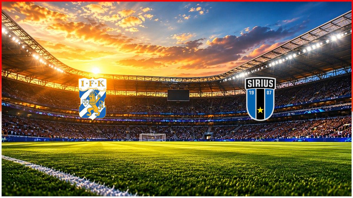 IFK Göteborg - IK Sirius maç görseli