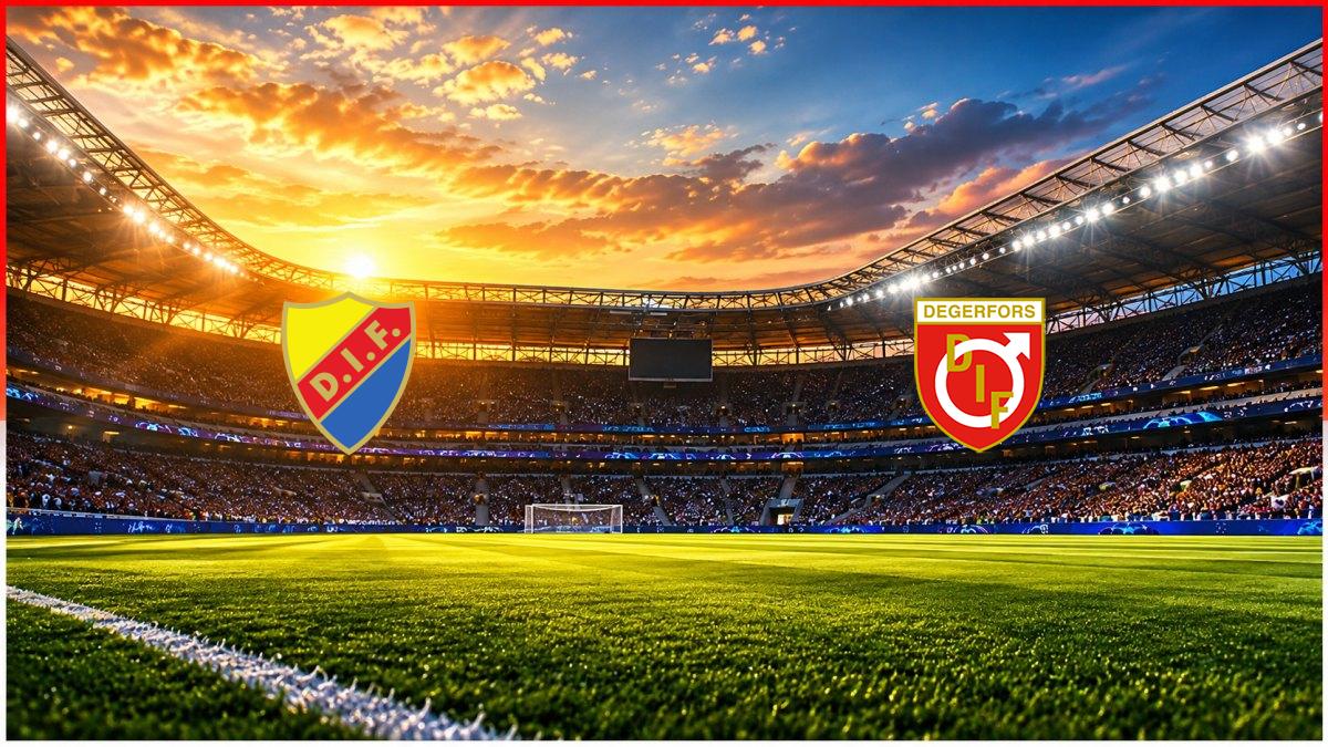 Djurgårdens IF - Degerfors IF maç görseli