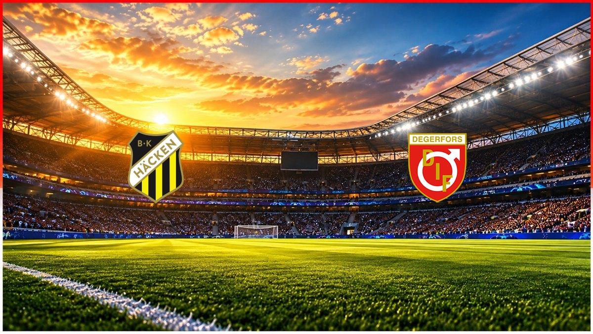 BK Häcken - Degerfors IF maç görseli