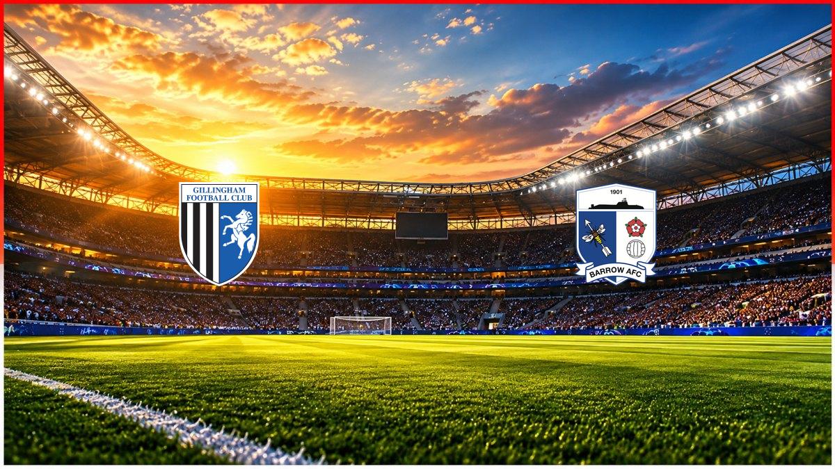 Gillingham - Barrow AFC maç görseli