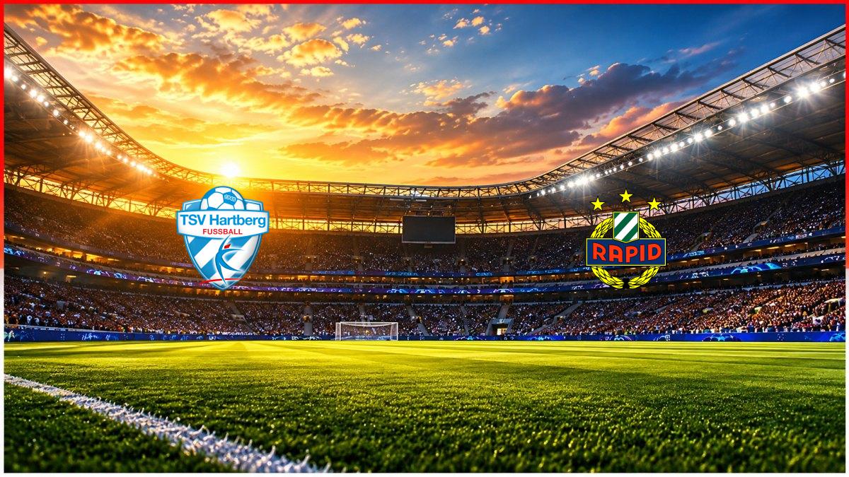 TSV Hartberg - SK Rapid Wien maç görseli
